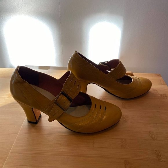 Re-Mix It Girl Shoes Mustard 6 - Picture 9 of 11